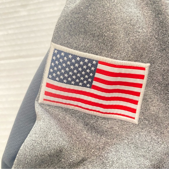 Nike USA Basketball Olympics Men's Gray Therma-Fit Hoodie Sweatshirt Size Small - Picture 6 of 7